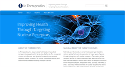 Desktop Screenshot of io-therapeutics.com